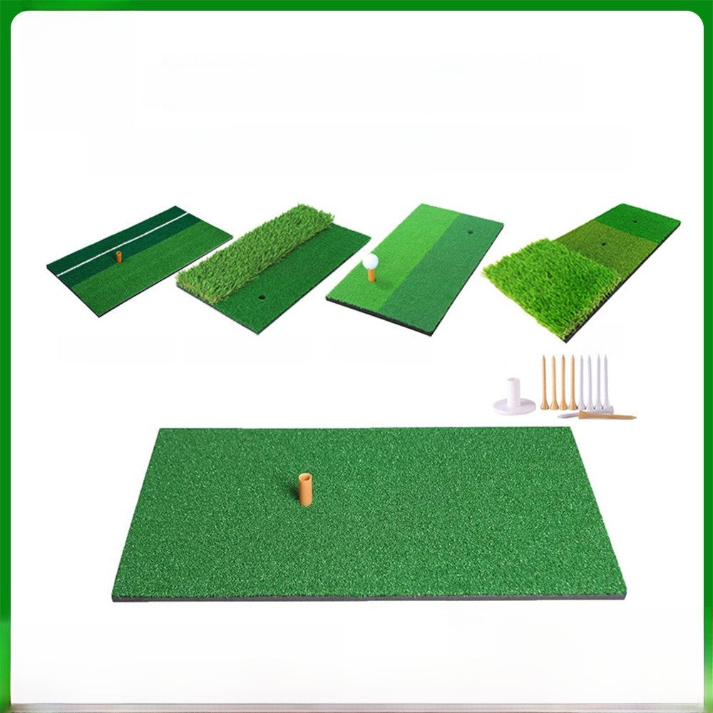 Golf hitting pad