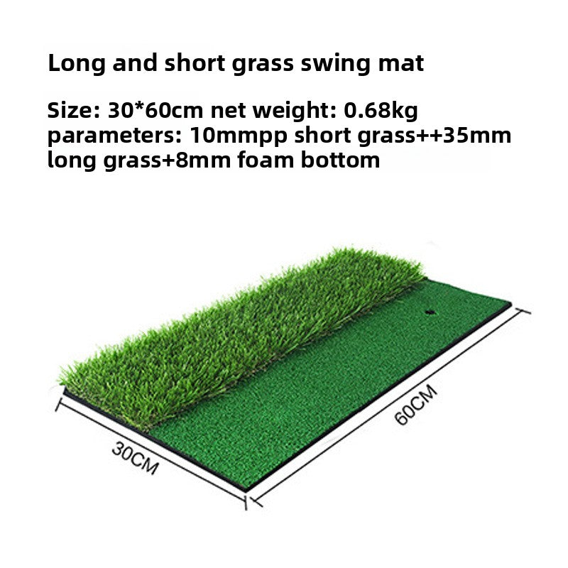 Golf hitting pad