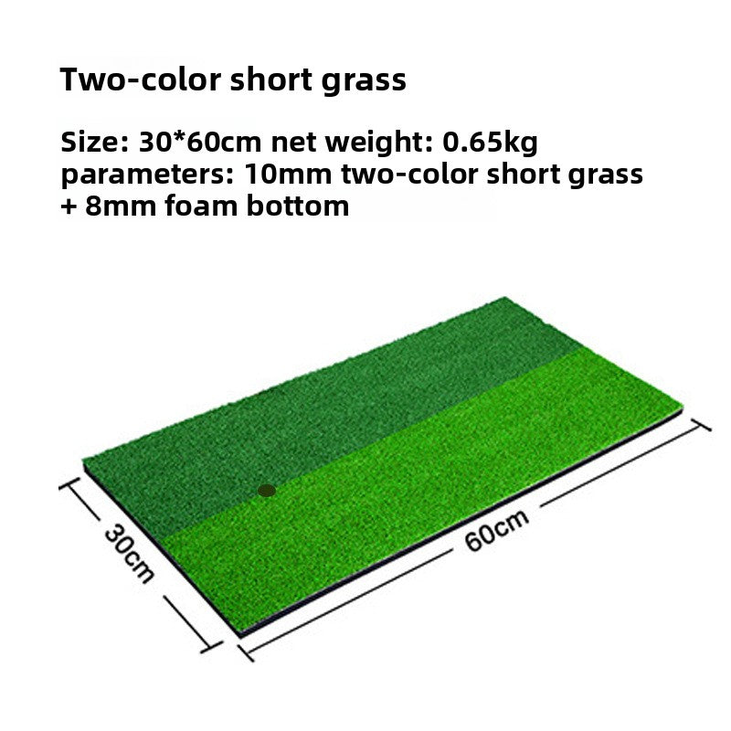 Golf hitting pad