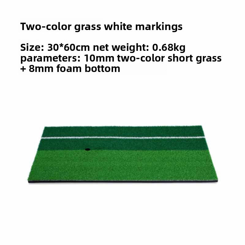 Golf hitting pad