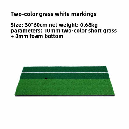 Golf hitting pad