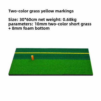 Golf hitting pad