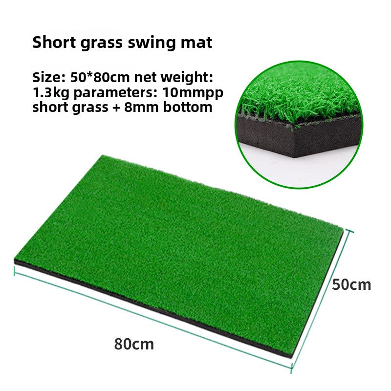 Golf hitting pad