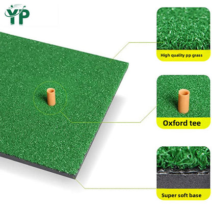 Golf hitting pad