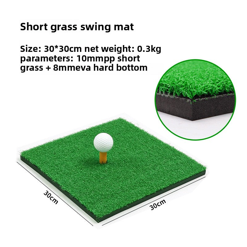 Golf hitting pad