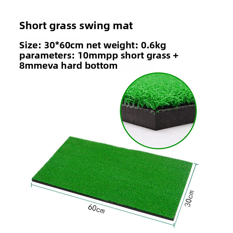 Golf hitting pad