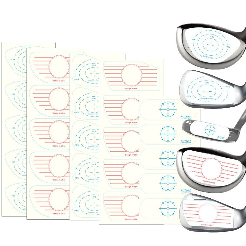 Golf Impact Practice Stickers