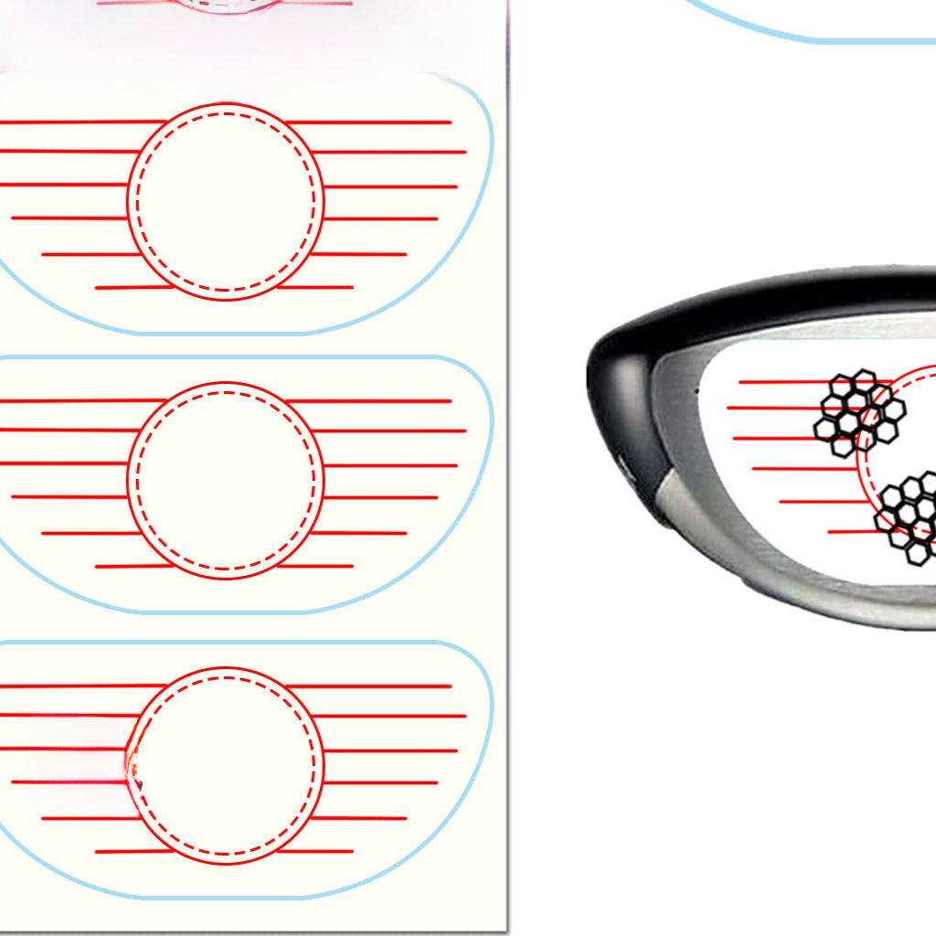 Golf Impact Practice Stickers