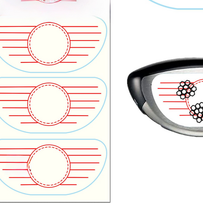 Golf Impact Practice Stickers