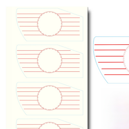 Golf Impact Practice Stickers