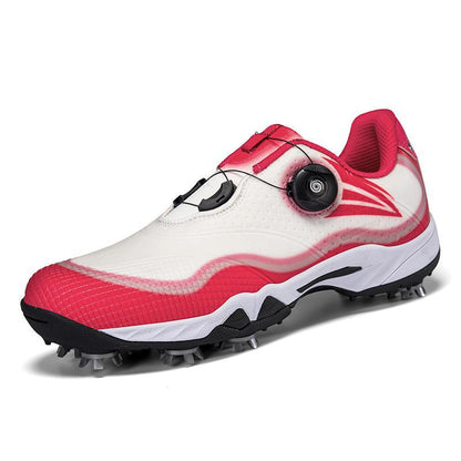 Golf Sports Shoes with Rotary Buckle