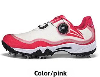 Golf Sports Shoes with Rotary Buckle