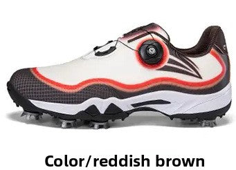 Golf Sports Shoes with Rotary Buckle