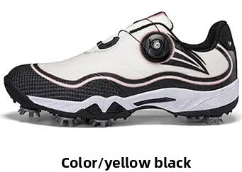 Golf Sports Shoes with Rotary Buckle