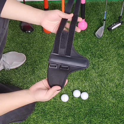 Golf swing wrist fixation