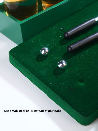 Golf Theme Drinking Game Set