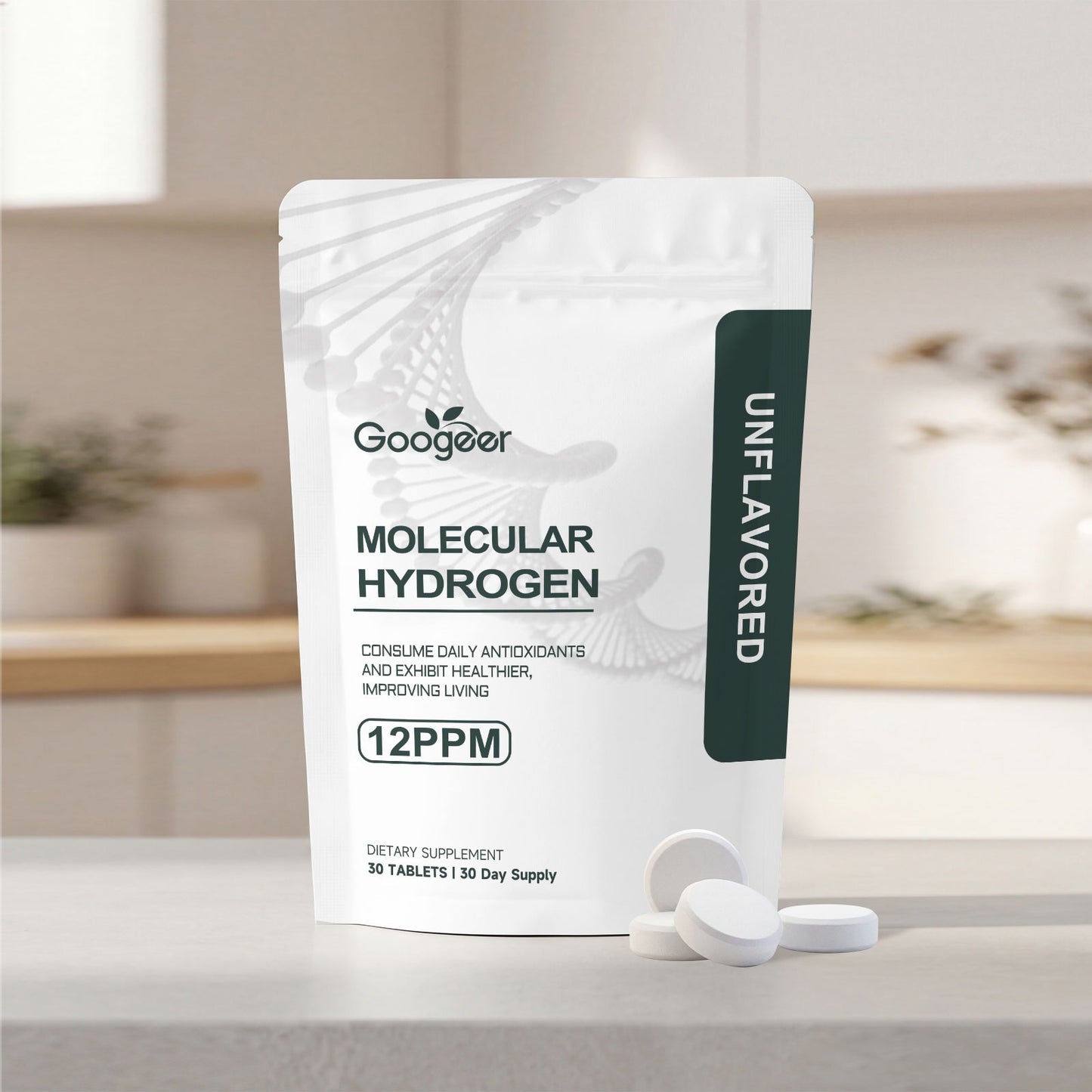 Googeer Hydrogen Boosting Tablets for Energy and Vitality