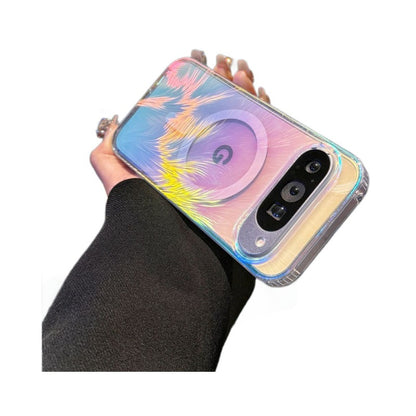Google Pixel Magnetic Phone Case Feather Design
