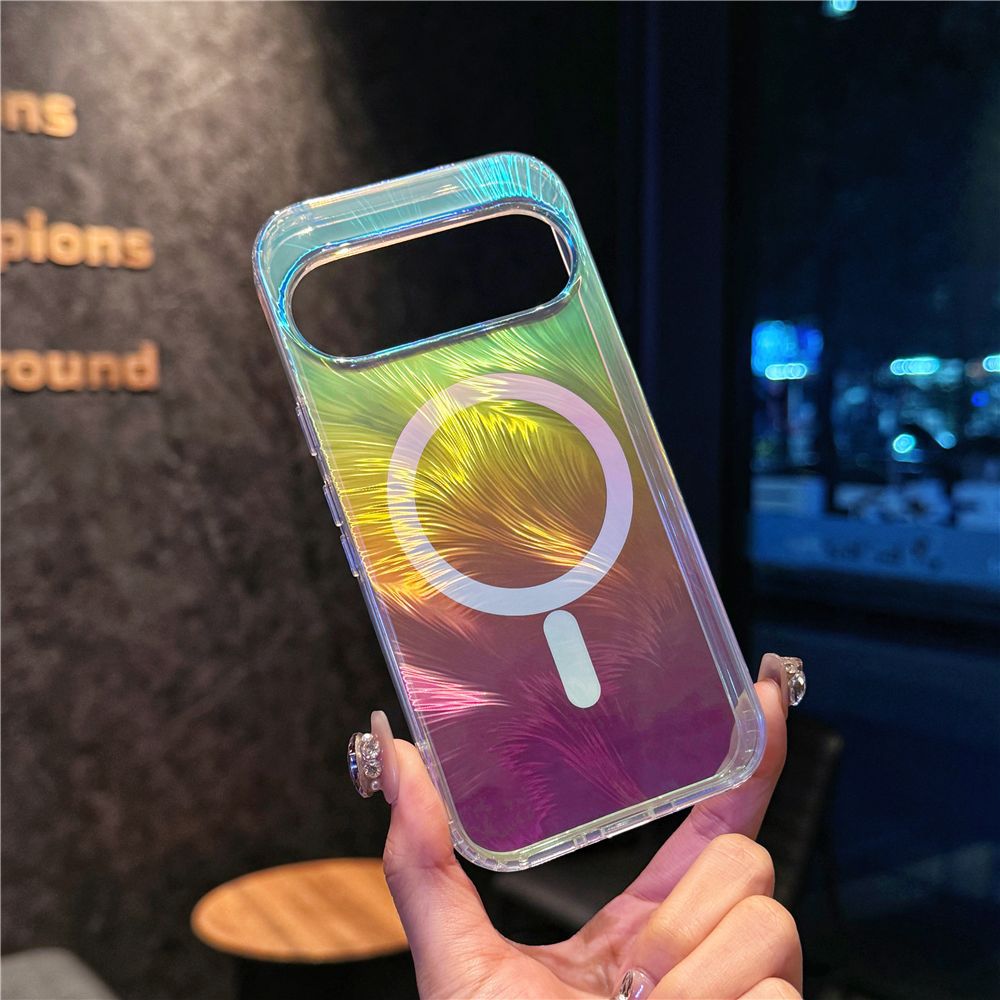 Google Pixel Magnetic Phone Case Feather Design