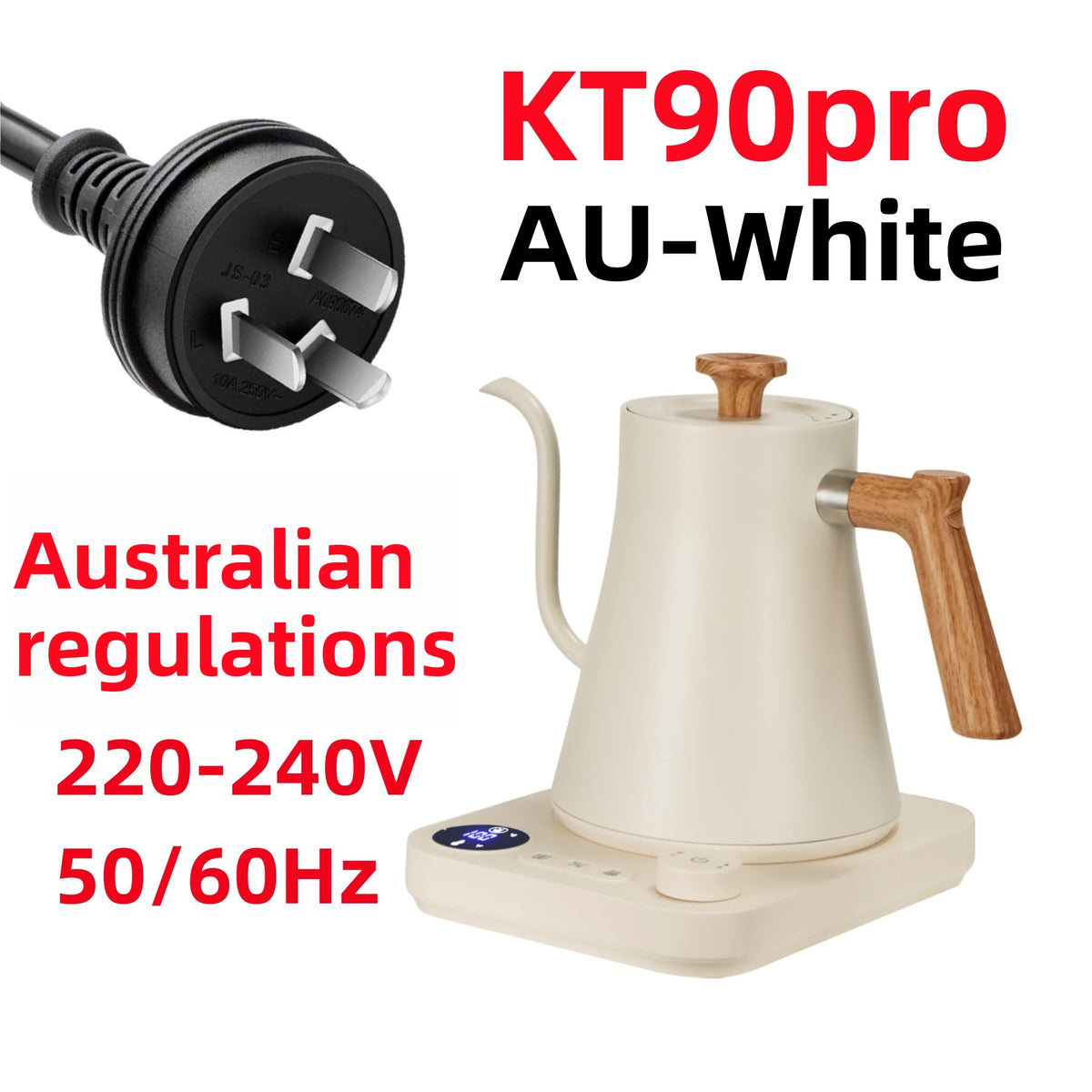 Gooseneck Temperature Control Electric Kettle