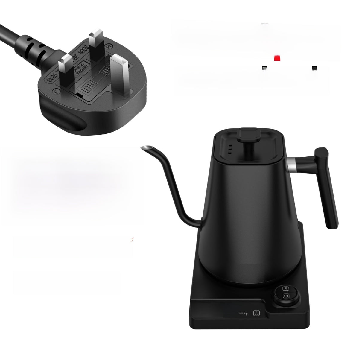 Gooseneck Temperature Control Electric Kettle