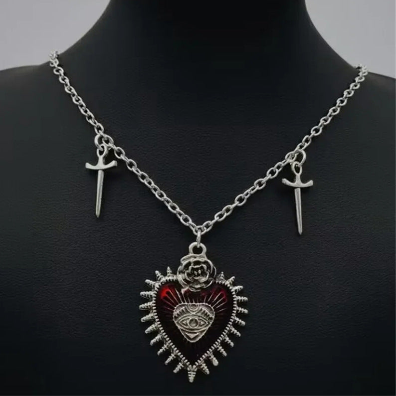 Gothic Bat Pendant Necklace