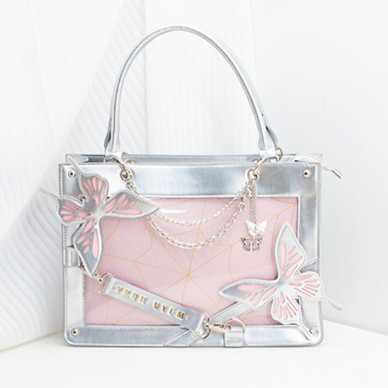 Gothic Butterfly Maze Tote Bag