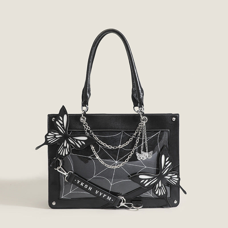 Gothic Butterfly Maze Tote Bag