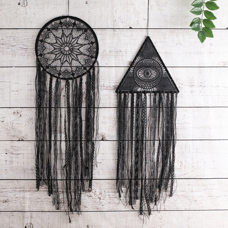 Gothic Devil Eye Tapestry Pendant