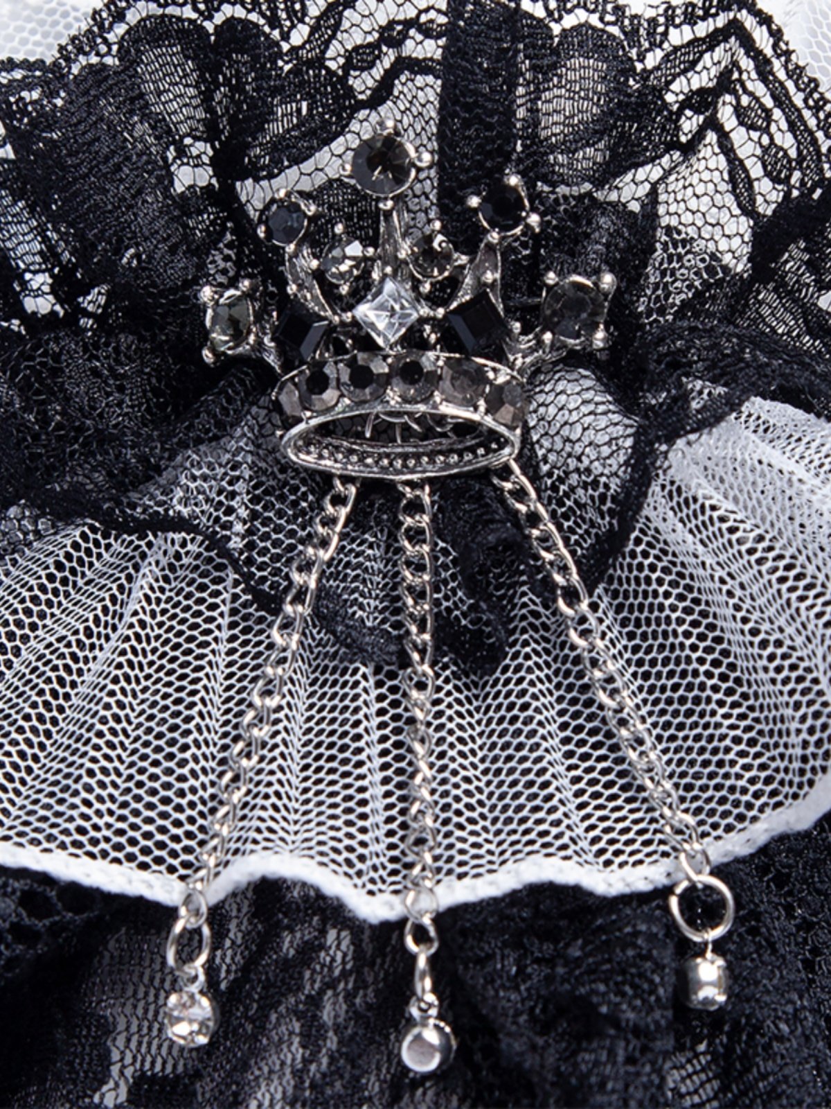 Gothic elegant lace gloves