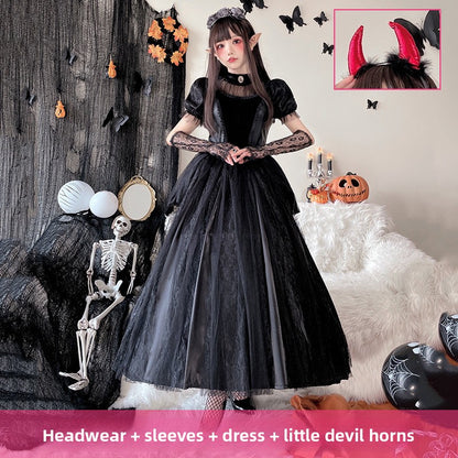 Gothic Halloween Costume Dress