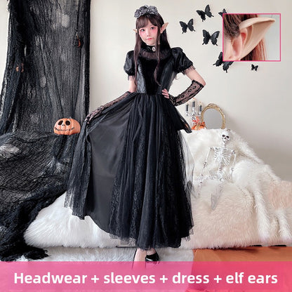 Gothic Halloween Costume Dress