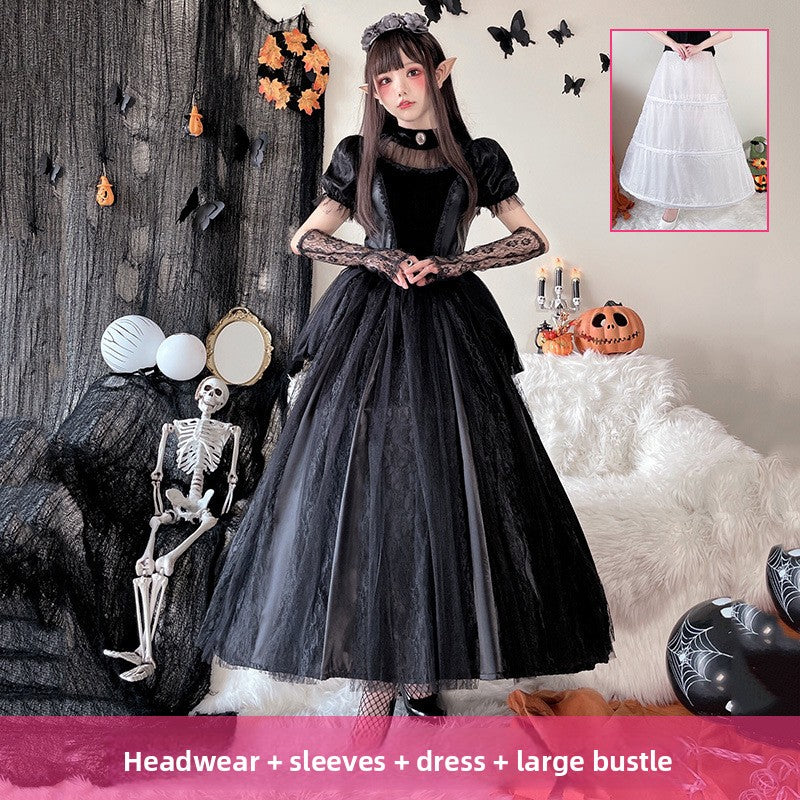 Gothic Halloween Costume Dress