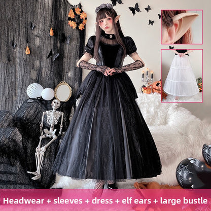 Gothic Halloween Costume Dress