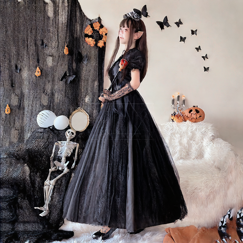 Gothic Halloween Costume Dress