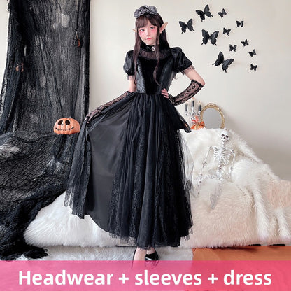 Gothic Halloween Costume Dress