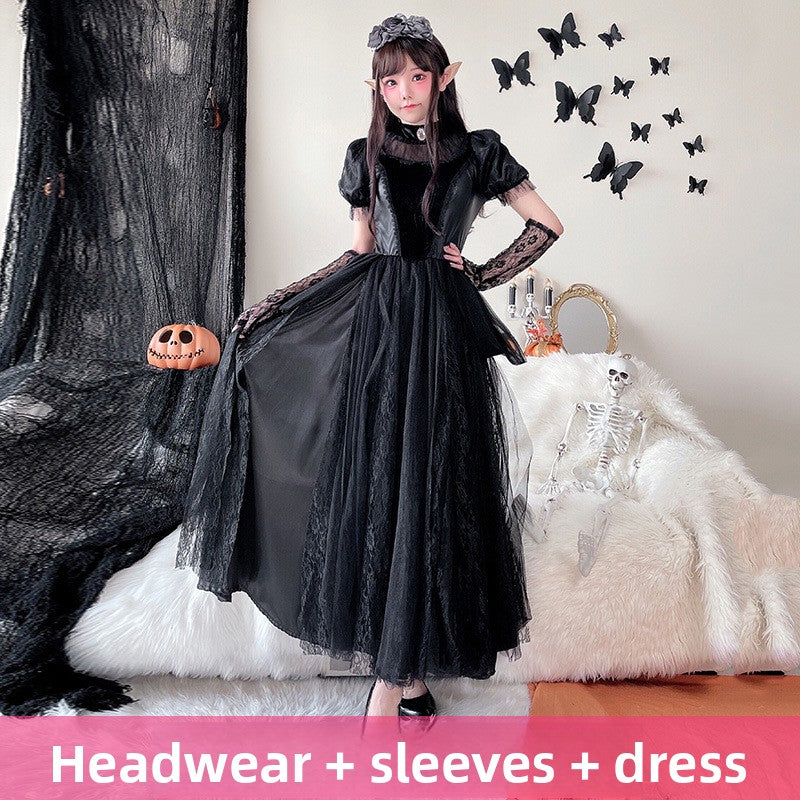 Gothic Halloween Costume Dress