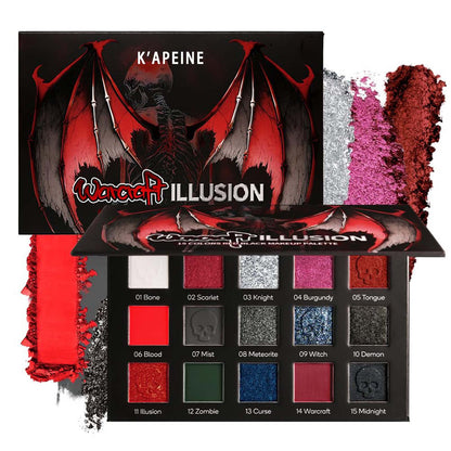 Gothic Metallic Eyeshadow Palette