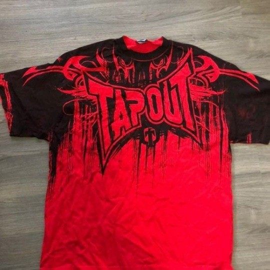 Gothic printed short sleeve shirt