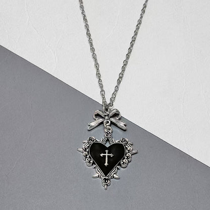 Gothic Punk Cross Necklace