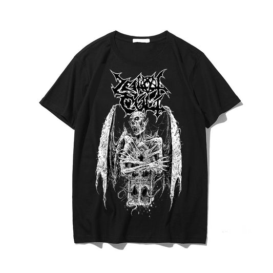 Gothic Punk Printed T-Shirt