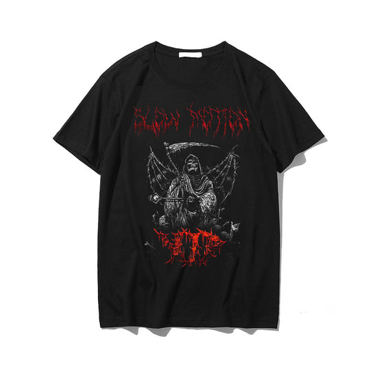 Gothic Punk Printed T-Shirt
