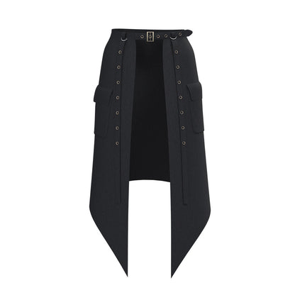 Gothic Punk Style Women's Half Skirt and Hot Pants