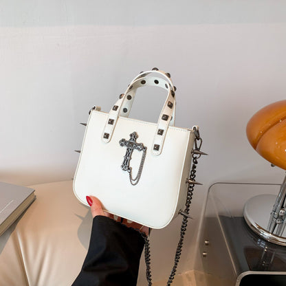 Gothic Rivet Shoulder Bag
