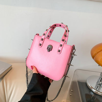 Gothic Rivet Shoulder Bag