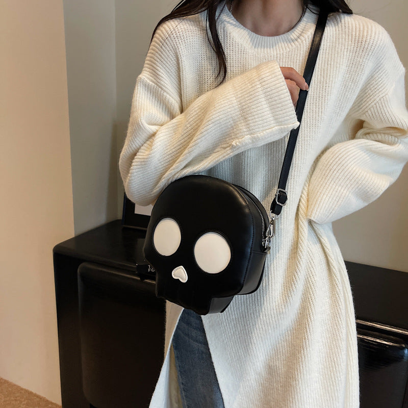 Gothic Skull Crossbody Bag