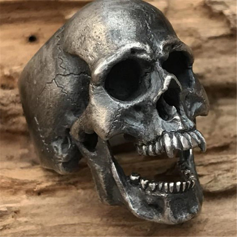 Gothic Skull Men's Alloy Ring
