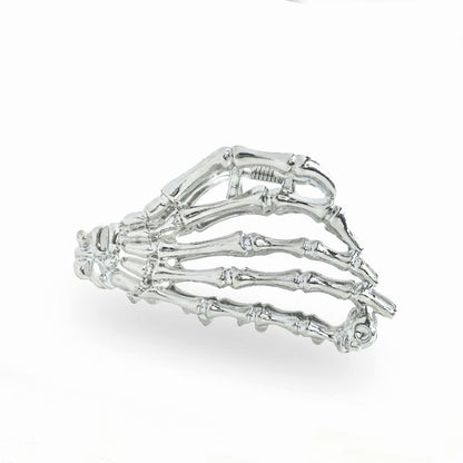 Gothic Spider Skull Hair Clip