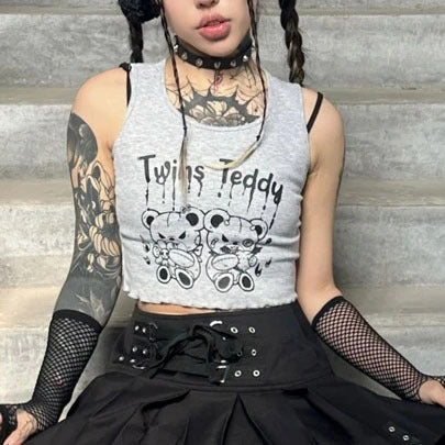 Gothic Threaded Vest