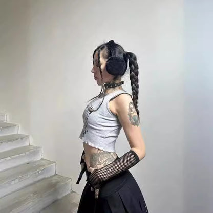Gothic Threaded Vest